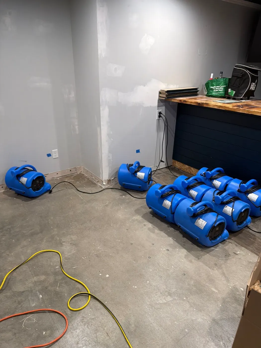 Water damage restoration by Jamestown Water Restoration near Danville, IN